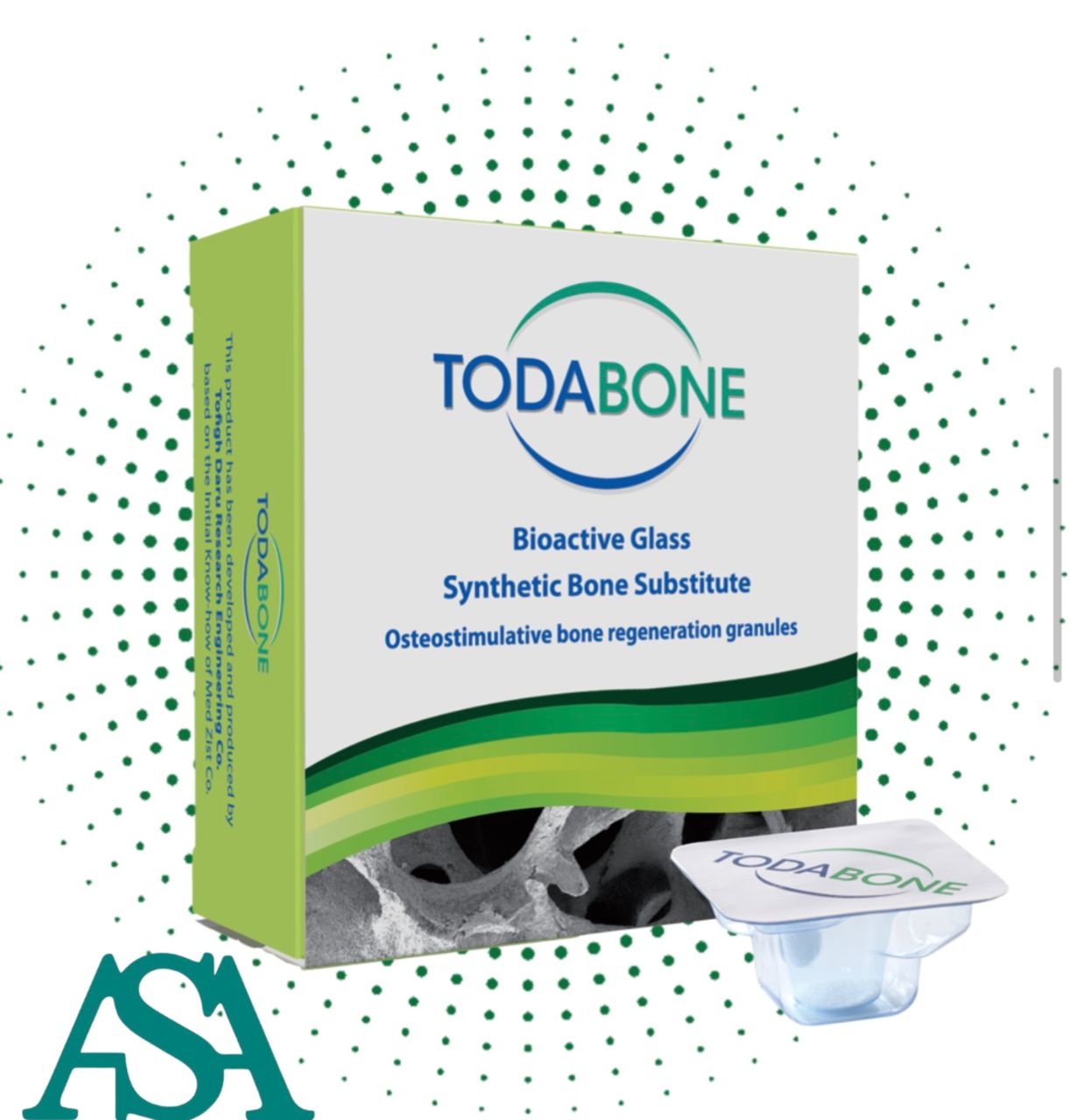 تودابن – گرافت استخوانی سنتزی نسل جدید